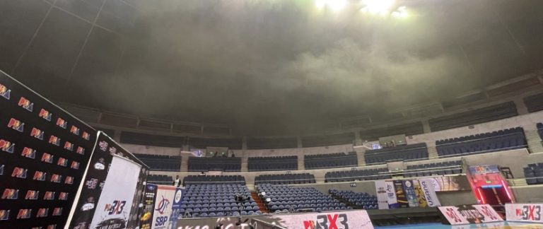 Fire breaks out in Araneta Coliseum