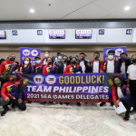 PH Kickboxing Team off to Hanoi, Vietnam for the 31st Southeast Asian Games. (Photo courtesy of Philippine Sports Commission)