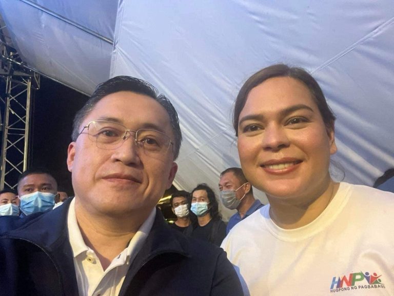 VP bet Sara Duterte poses with Go