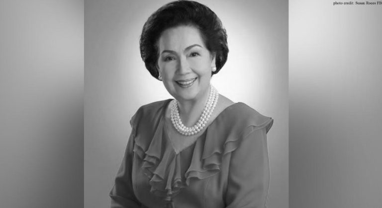 Veteran actress Susan Roces passes away