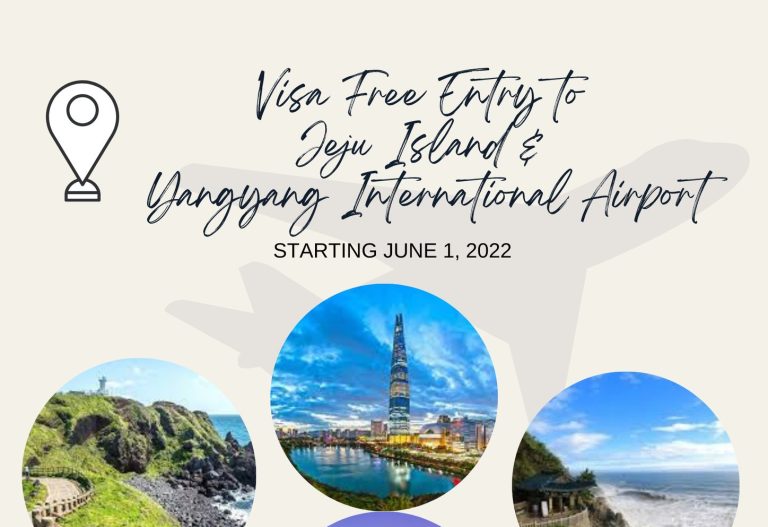 South Korea offers visa-free entry to Jeju Island, Yangyang