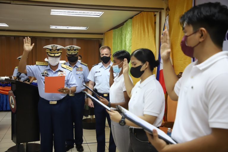 PCG appoints 3 scholars as int’l cadets