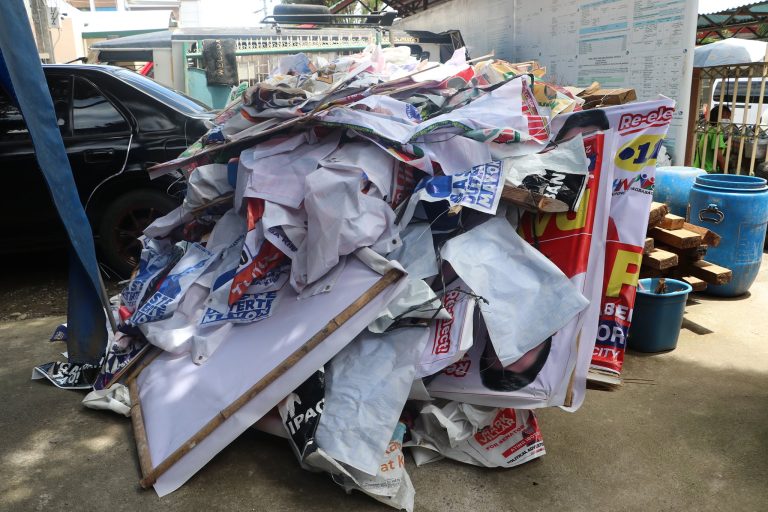DENR asks candidates, LGUs to clean up campaign materials