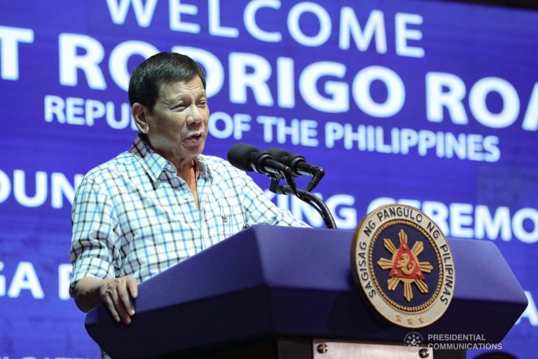 Duterte thanks Filipinos for making him president