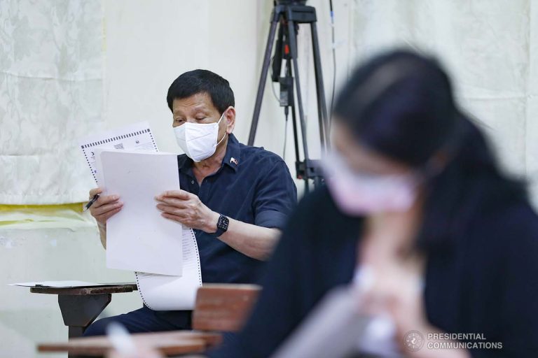 PRRD convinced no cheating in 2022 polls
