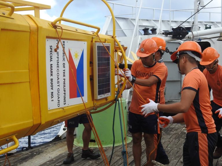 PCG places 5 buoys carrying PH flag in WPS