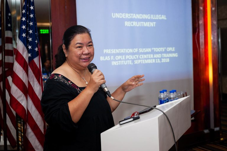 Toots Ople to head OFW dep’t 