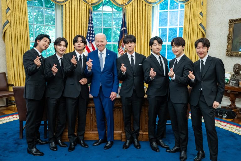 BTS meets US President Biden at White House