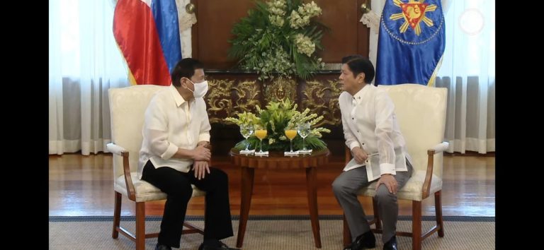 President Marcos lauds Duterte over admin’s achievements