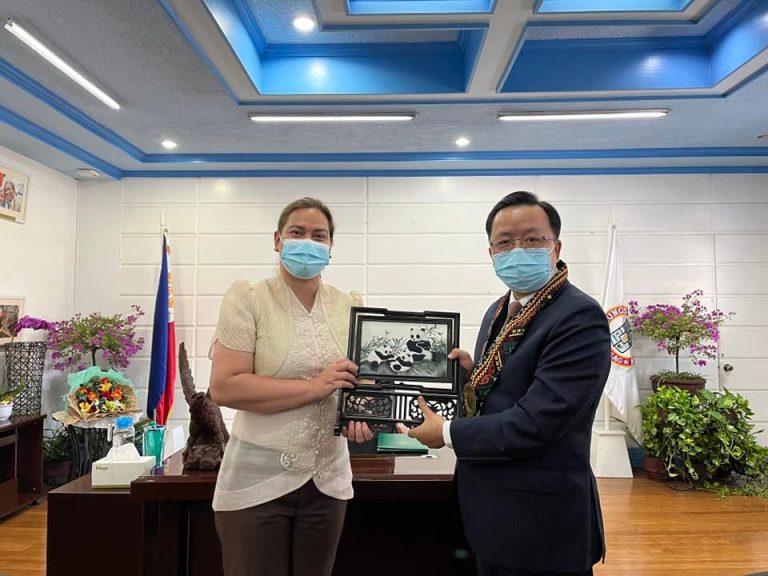 Chinese ambassador meets with VP-elect Sara Duterte 