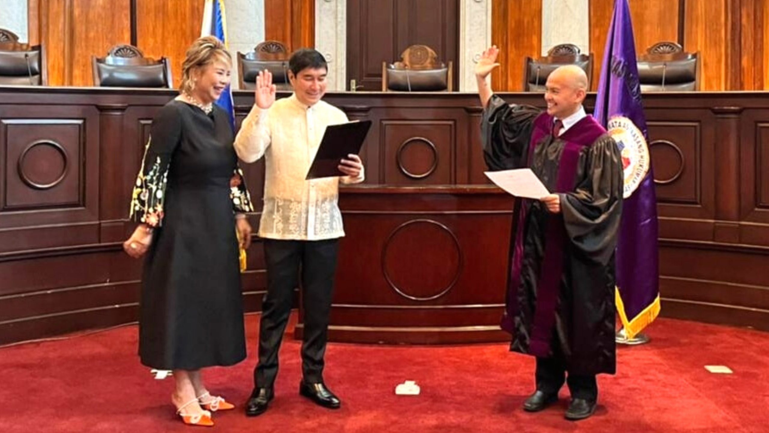 Senator-elect Raffy Tulfo Takes Oath - PTV News