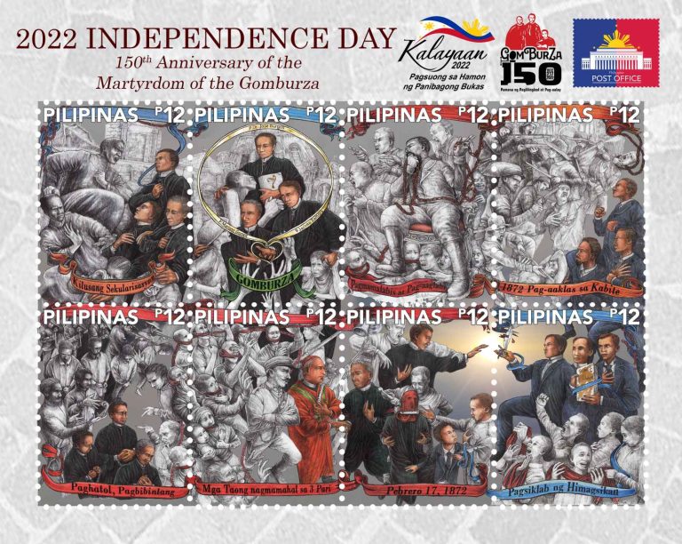 Philippine Post Office releases Gomburza stamps to mark Philippine Independence Day