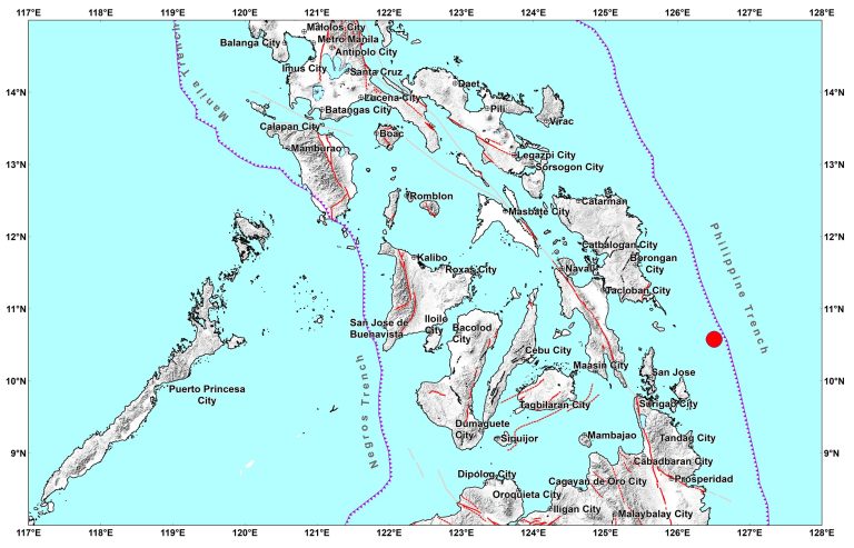 4.4-magnitude quake hits Surigao del Sur