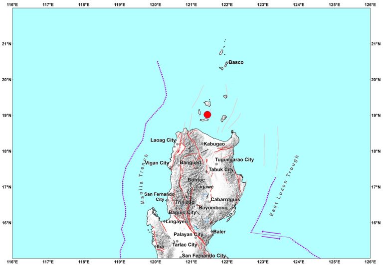 Magnitude 6 quake jolts Cagayan