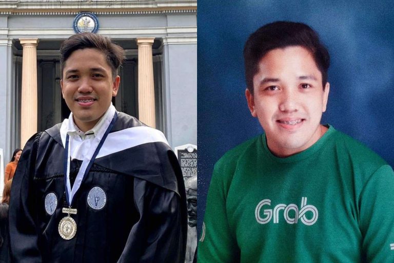 Student working as delivery rider graduates magna cum laude
