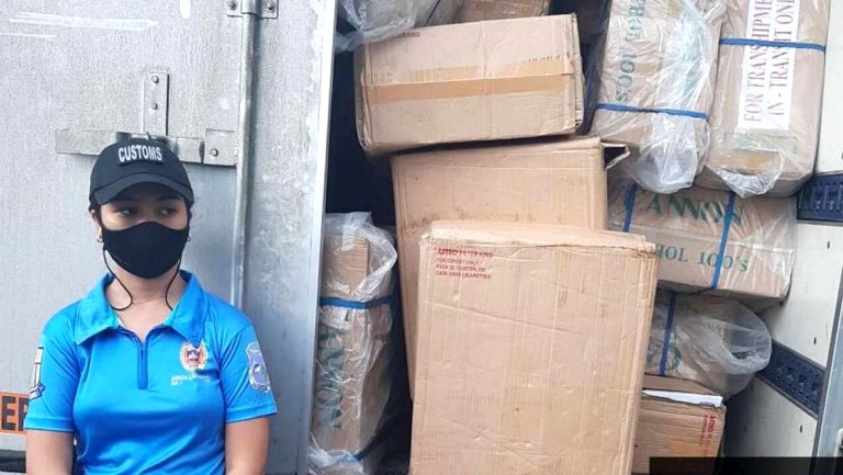 P3-M worth of smuggled cigarettes seized