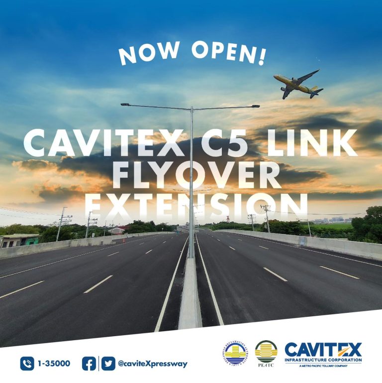 CAVITEX C5 link flyover extension opens to public