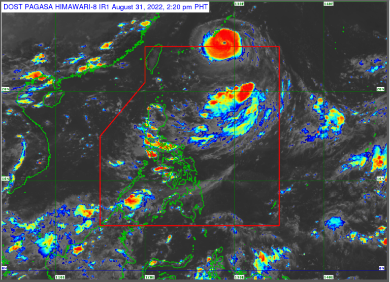 Super Typhoon Hinnamnor may enter PAR tonight or Thursday