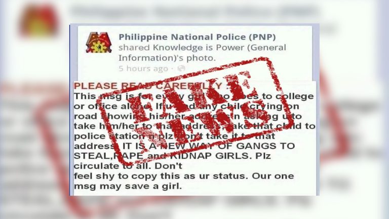 PNP orders intensified cyber patrol vs rumors on criminal gangs’ tactics