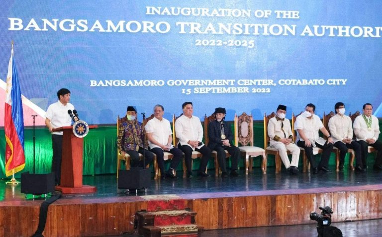 Marcos graces Bangsamoro Transition Authority Parliament opening