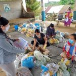 Personnel are seen preparing food items as the Department of Social Welfare and Development (DSWD) Field Office 10 implements the Supplementary Feeding Program in the whole of Northern Mindanao. (Photo courtesy of DSWD Region X)