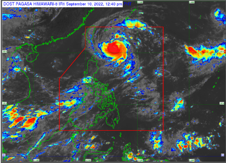 ‘Inday’ now a typhoon, to exit PAR late Tuesday or Wednesday