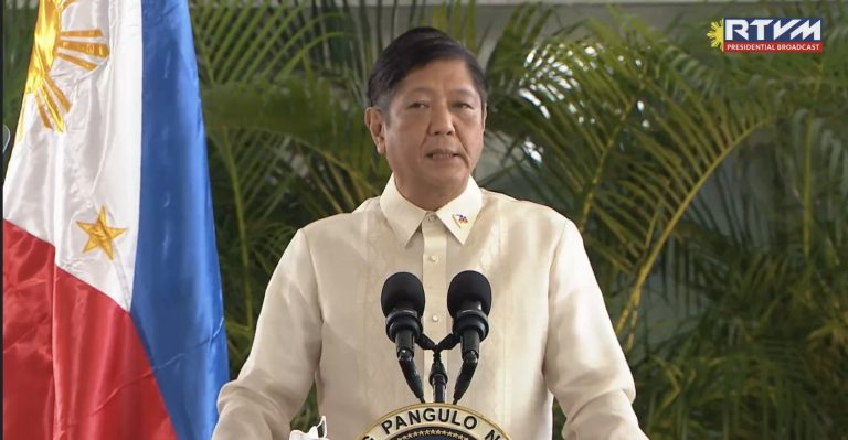 Marcos starts state visits to Indonesia, Singapore