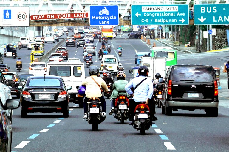 MMDA extends exclusive motorcycle lane dry run for 1 week
