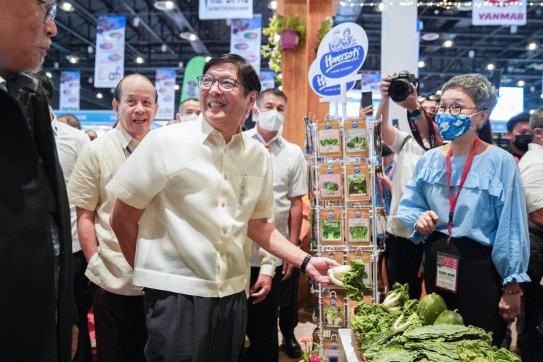 PBBM attends agri, food, aquaculture fairs; wants more opportunities in agri sector