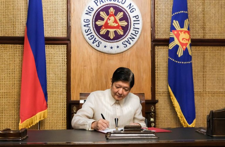 Marcos signs new laws to rename roads and bridge, create new barangay