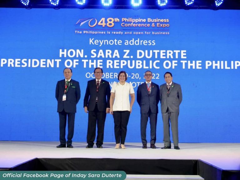 VP Sara hails biz owners, investors for supporting PH economy, educ sector