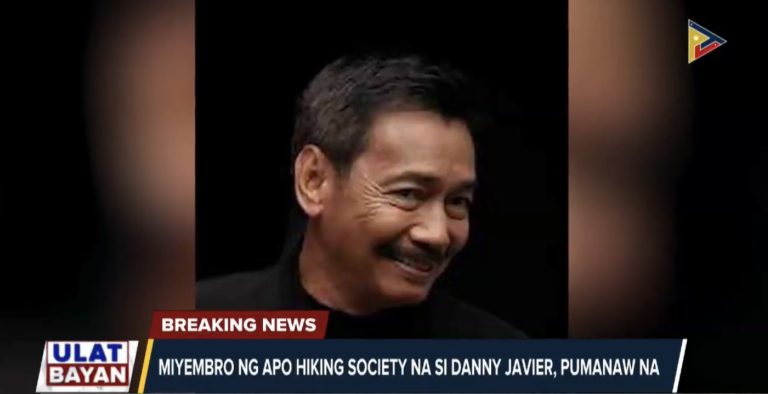 Danny Javier of APO Hiking Society dies
