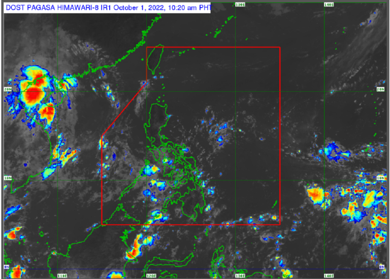 ITCZ to bring cloudy skies, isolated rains Saturday