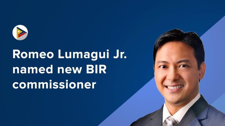 Romeo Lumagui Jr. named new BIR commissioner