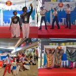 Origins Dance Company and other foreign students of the Academy of Dance and Art-Kenya perform kappa malong malong, tinikling, arnis exhibition, and an original interpretation of the Filipino myth of “Malakas at Maganda”. (DFA photo)