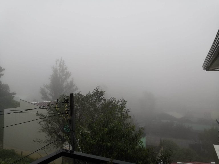 Baguio temperature dips to 12.6°C