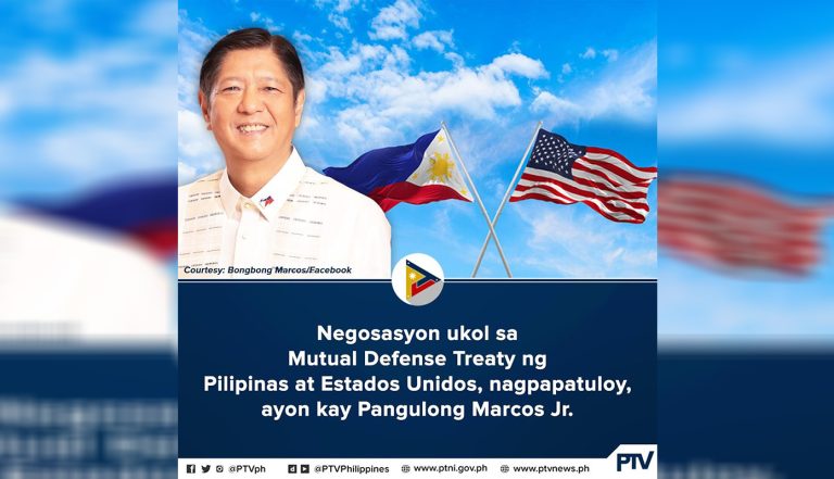 PH-US 1951 MDT still ‘under negotiation, evolution’: PBBM