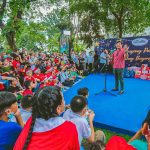 President Ferdinand R. Marcos Jr. led the government’s nationwide gift-giving program by giving out Christmas presents to hundreds of children at the Malacañan Palace Grounds, Sunday, Dec. 4, 2022. (Photo courtesy of OPS)