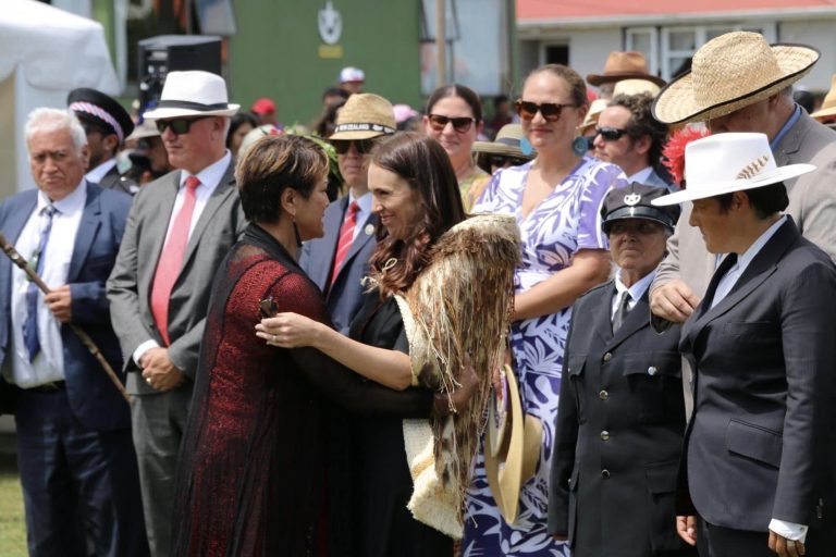 Jacinda Ardern makes final appearance as New Zealand PM