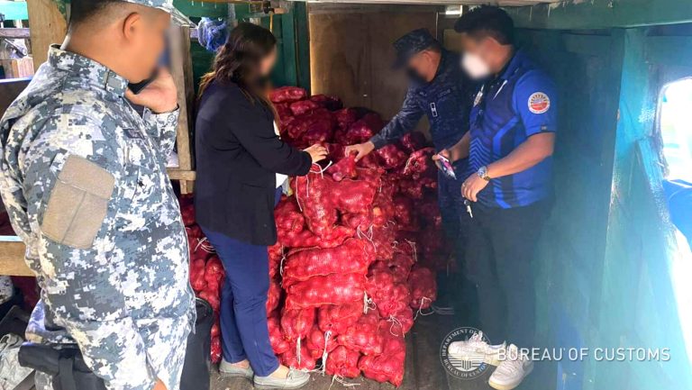 9.49-M worth of imported red onions seized in Zamboanga City