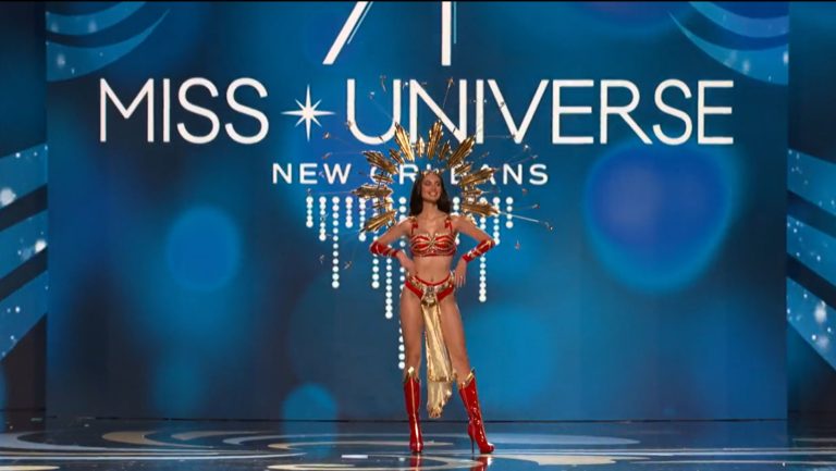 Celeste Cortesi shows off Darna-inspired costume in Miss Universe 2022