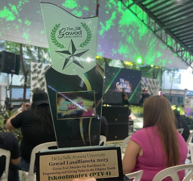 PTV show ‘Iskoolmates’ wins at 5th Gawad Lasallianeta