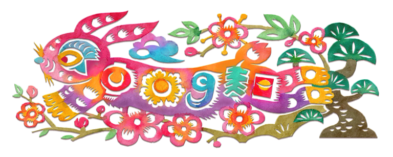 Google Doodle celebrates Lunar New Year