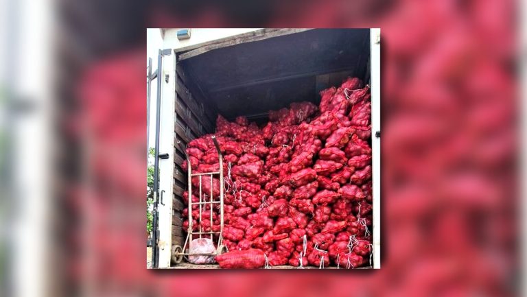44,000 KG of smuggled red onions seized in Zamboanga City