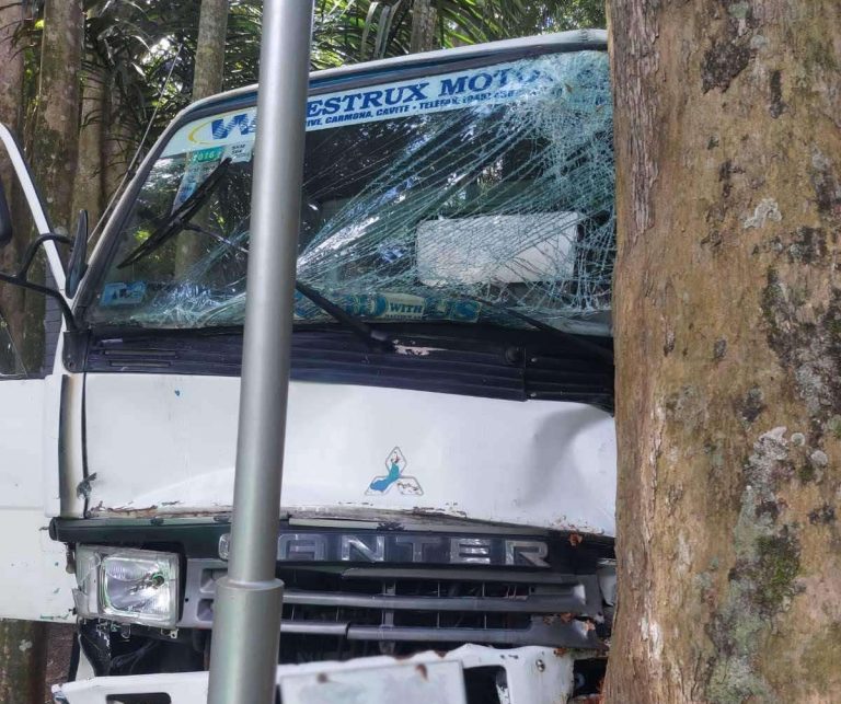Student killed after truck rams university in Cavite