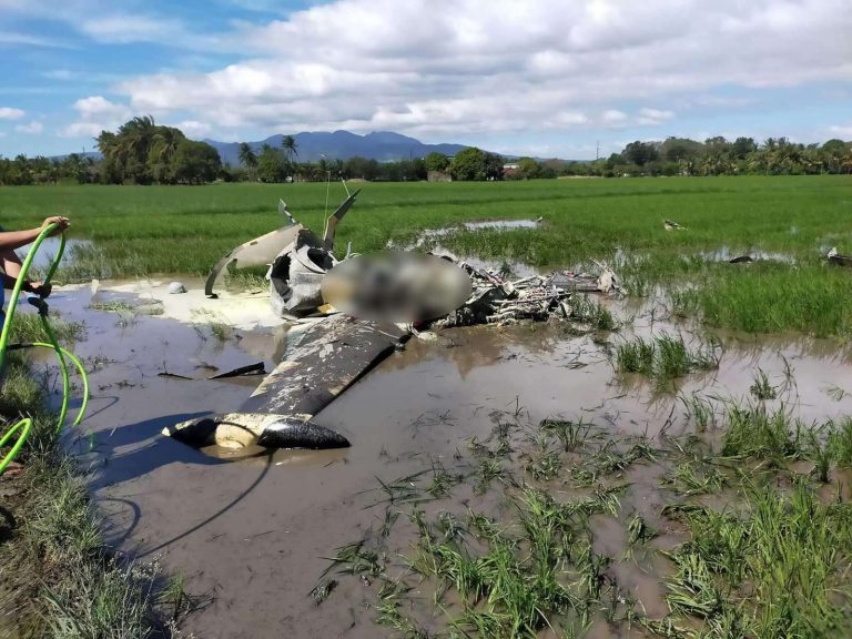 PH Air Force plane crashes in Bataan; 2 pilots dead