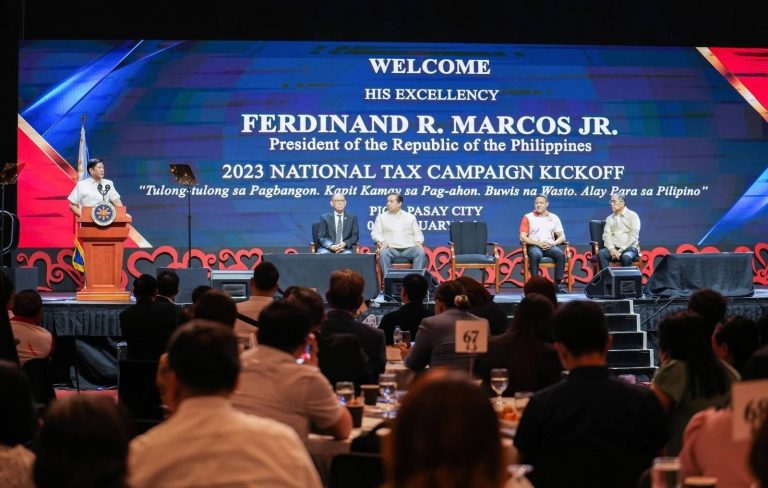 Marcos to public: ‘Pay correct amount of taxes on time’