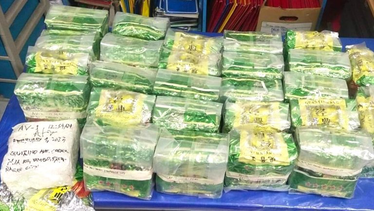P180-M worth of drugs found in abandoned vehicle in Parañaque