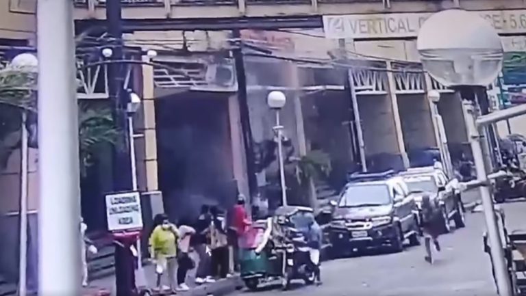 Two motorcycles fell from mall car park in IloIlo
