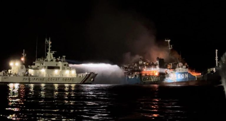 28 dead, 230 rescued from Basilan ferry fire